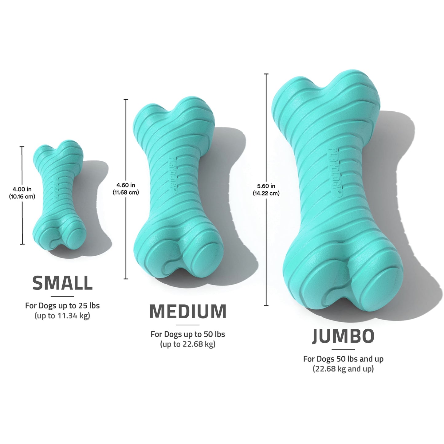Dog Toys | Durable Chew Toy Dual Layer Bone, Peanut Butter Scented Toy - Small
