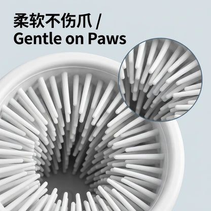 Electric Pet Paw Cleaner Automatic Dog Foot Washing Machine Portable USB-C Rechargeable Waterproof Cat Paw Washer Silicone Brush