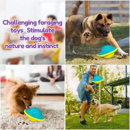 Interactive Dog Puzzle Toy by Toykingdee - Enrichment and Treat Dispensing Slow Feeder for Stimulating Playtime