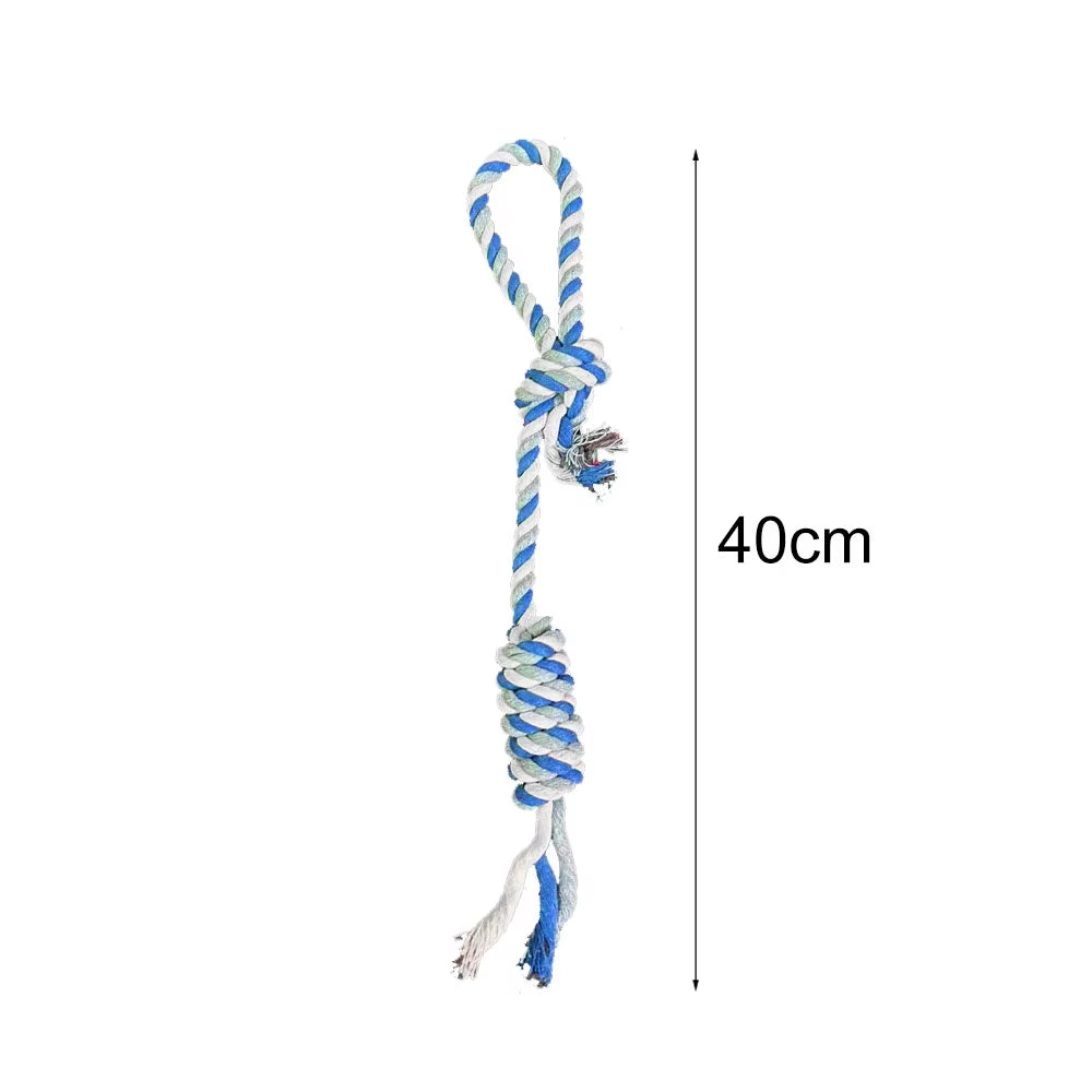 Rope Ball for Large and Small Dogs, Resistant Soft Cotton, Toothbrush, Bite Resistant, Chew, Interactive Dog Toys, Dog Accessori