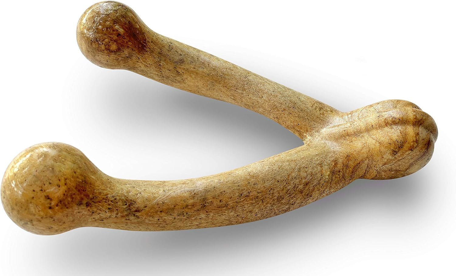 Wishbone Barkbone Nylon Chew Toy for Aggressive Chewers - Peanut Butter Flavor - 6.75 Inches